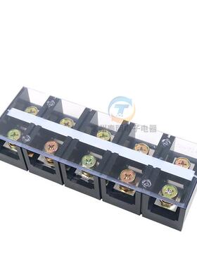 端子排Tc-1505铜件耐高温大电流接线150A端子排5位P固定式