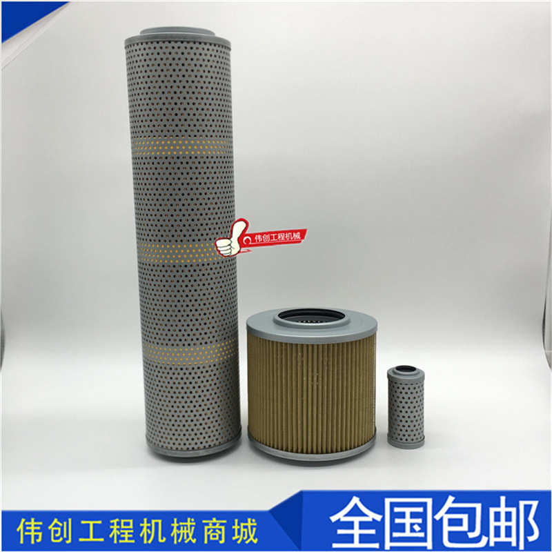 挖掘机斗山大宇DX75-9C空气机油柴油格滤芯油水分离器纸柴滤配件