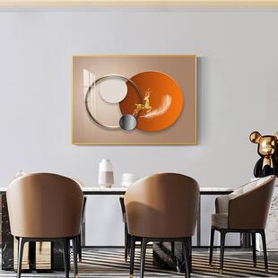 电表箱遮挡装饰画铝合金边框配电箱画晶瓷镶钻电源开关盒电闸挂画