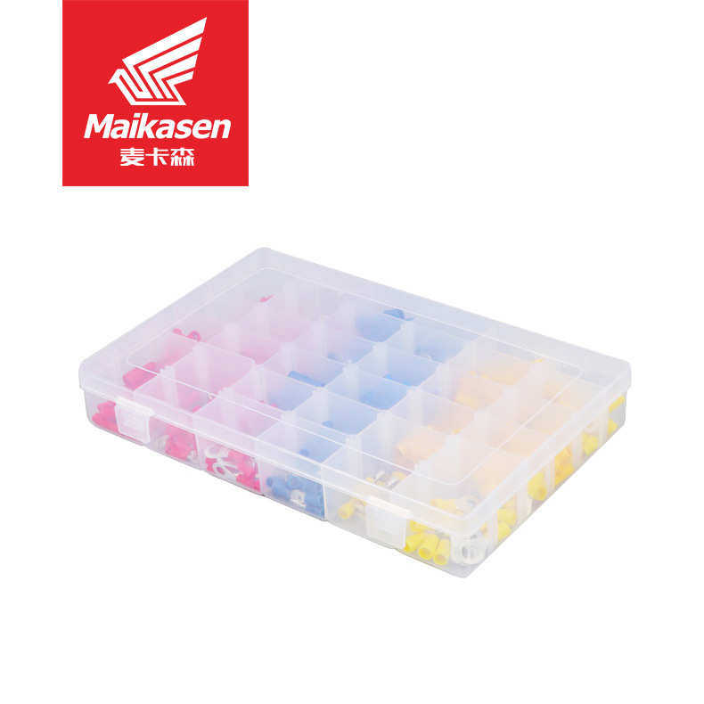 500PCS冷压接线端子组合24合1端子套装盒装端子