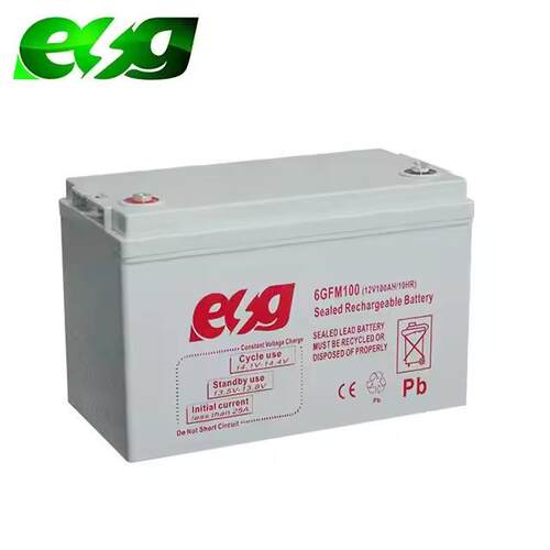 12V100Ah太阳能路灯风光互补路灯系统深循环长寿命铅酸蓄电池