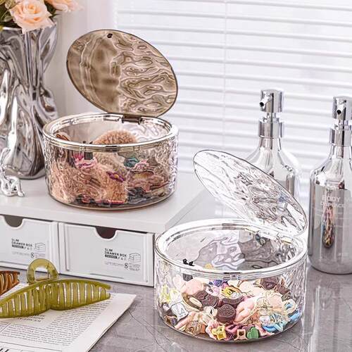 Children's Water Ripple Hair Accessories Storage Box, Large