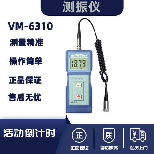 兰泰测振仪VM-6310振动仪 振动测量分析仪、测震仪VM6310