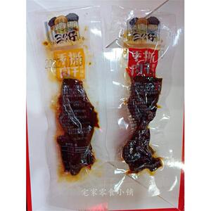 三公仔手撕肉干香辣麻辣味12g*30袋独立包装解馋肉类零食 包邮