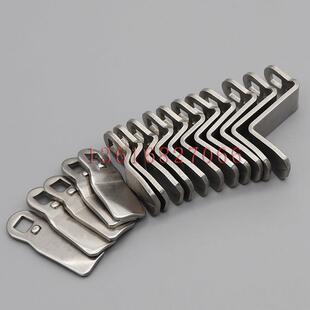 304不锈钢锁舌配电箱锁MS705锁片 工业电力开关柜弯锁舌Z字型挡片