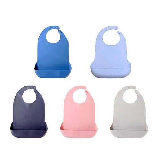 Full Coverage Adult Silicone Bibs Watertight & Soft Adult