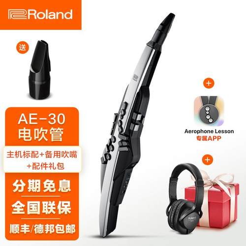 高档Rolanad兰电吹管乐器AE20老年人娱乐初学E30电萨罗克斯吹管eA