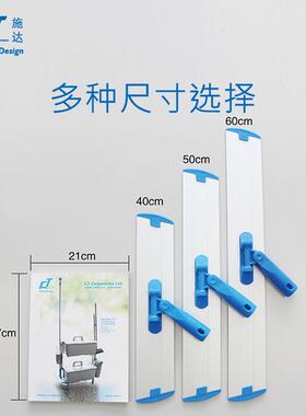 5板YA1意大利超达44施cm细纤维粘扣F7TJJS99式平板拖把木地板地拖