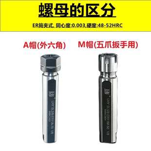 精密车床ER16M内冷延长杆 ER钻杆 ER20车铣刀杆 ER11走芯机夹头杆