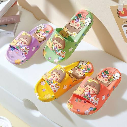 凉拖鞋女网红ins潮夏季外穿可爱少女心卡通软底防滑家居浴室拖鞋