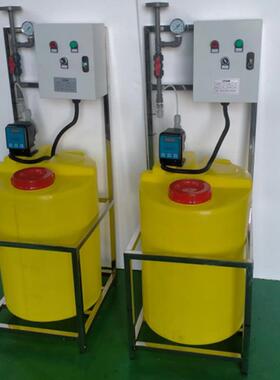 加药装置全自动高效污水处理设备PAM PAC工业废水低噪音加药装置