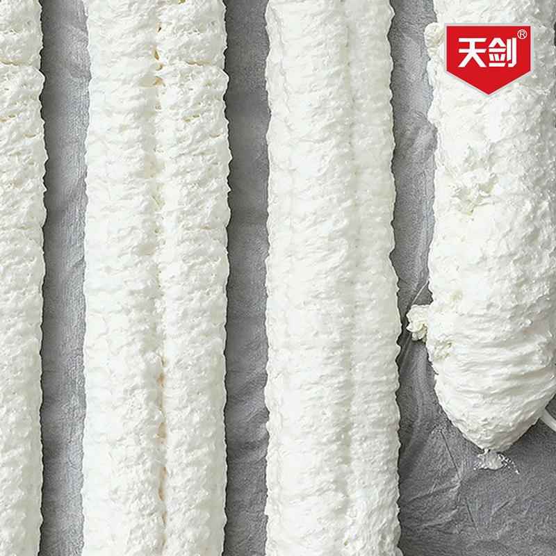 天隔剑度发胶高密门窗专用胶热保温TJ-聚氨聚氨脂泡泡末填缝剂高