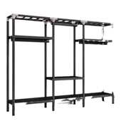 厂家加粗承重超衣柜简易全钢板加固钢管布衣柜家用卧室衣橱斤5000