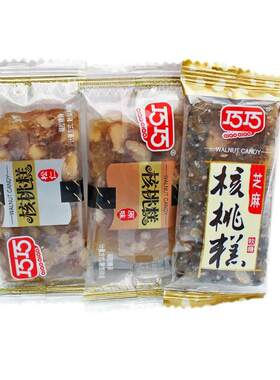 巧巧核桃糕500g松仁味芝麻南枣原味核桃软糕软低甜休闲零食品特产