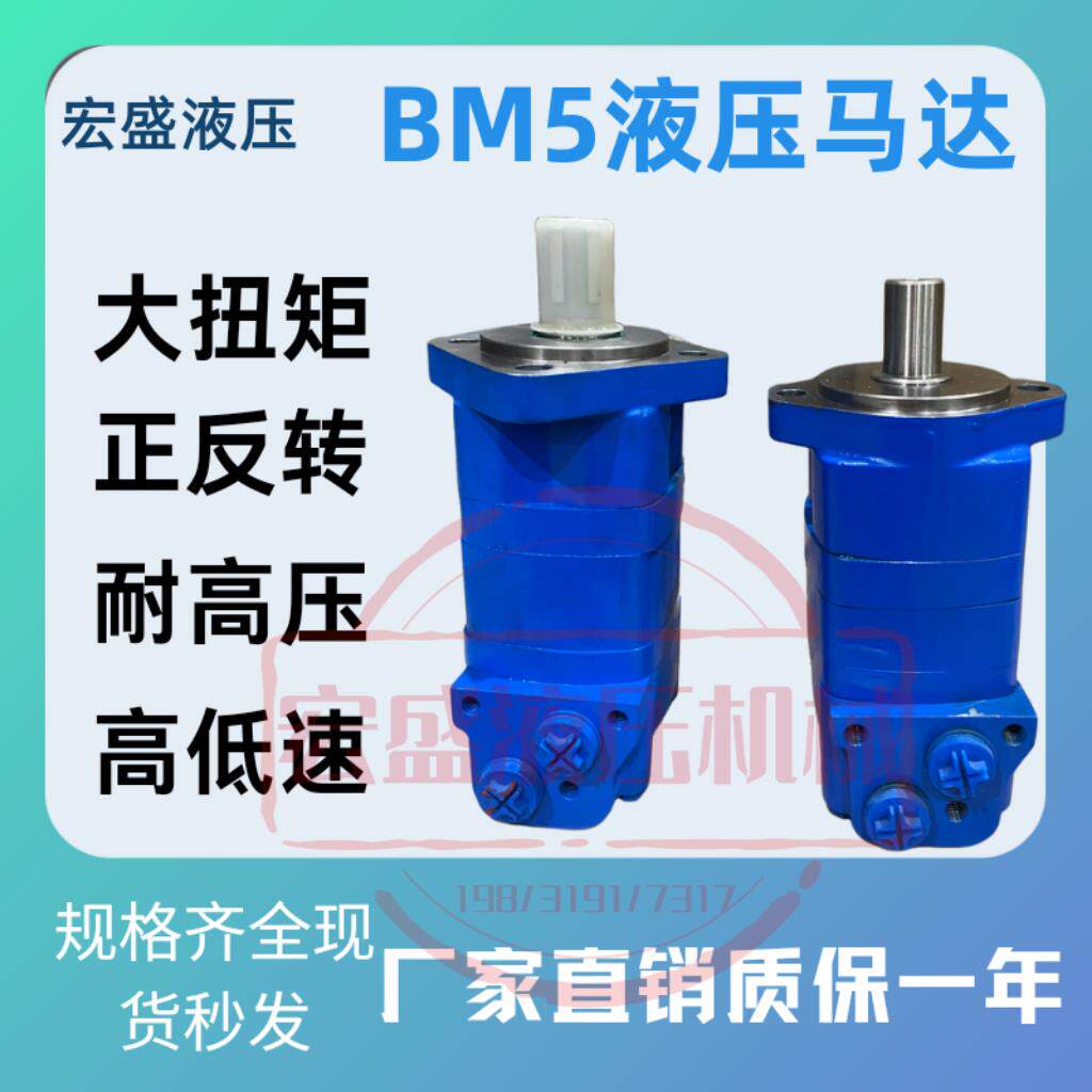 液压马达BM5/BMS系列适用于 于卷扬机 钻机 吊车 等