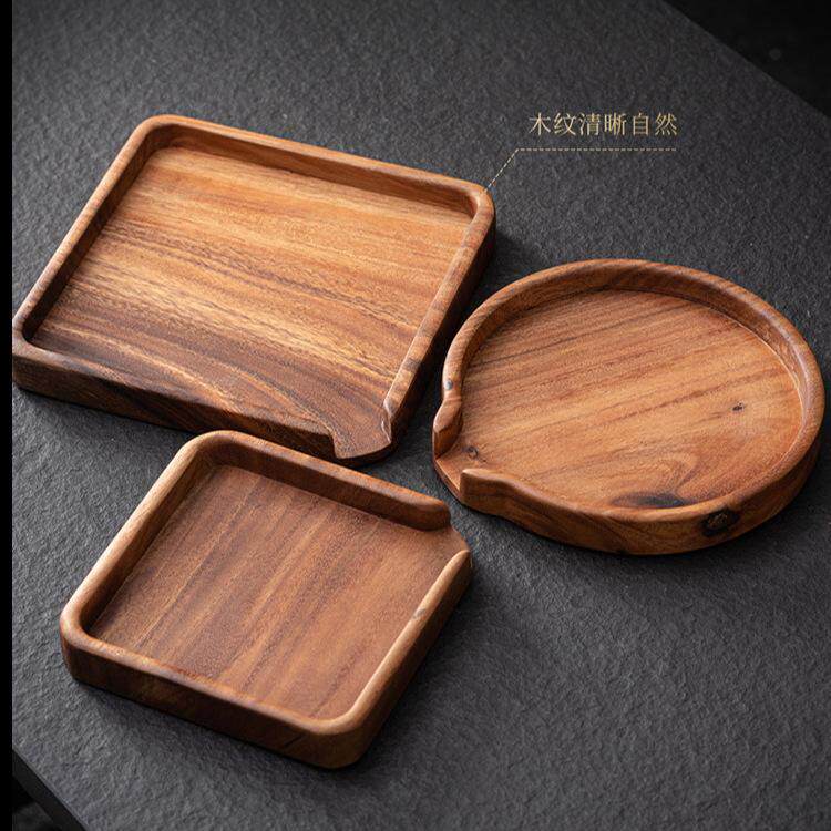 胡桃木普洱茶茶盘茶道整套茶具