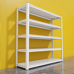 家用货架置物架落地多层杂物储藏间收纳架阳台仓库钢制超市收纳架