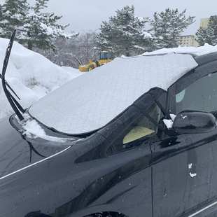 汽车雪挡防冻户外罩前挡风玻璃保护套冬季 2023新款 加厚遮雪挡