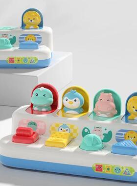 Interactive Activity Pop Up Toy for Babies Cause and Effect