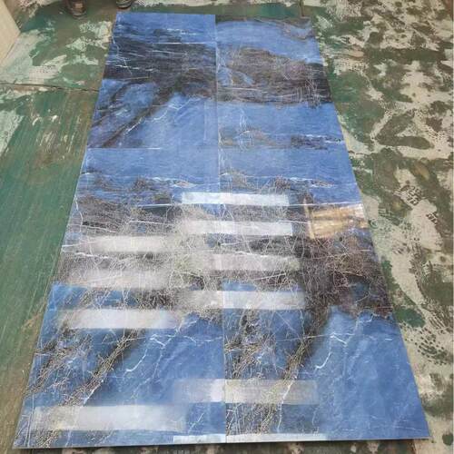 高端奢石金丝大板通体釉面瓷砖600x1200客厅地砖别墅酒店KTV地砖