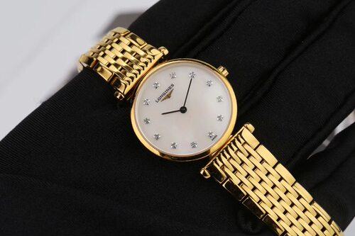 【公价13500】全套98新浪琴嘉岚l4.209.2.87.8石英女士手表正品