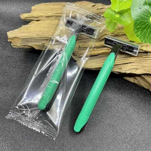 Disposable razors for hotels, inns, and men's travel use; in