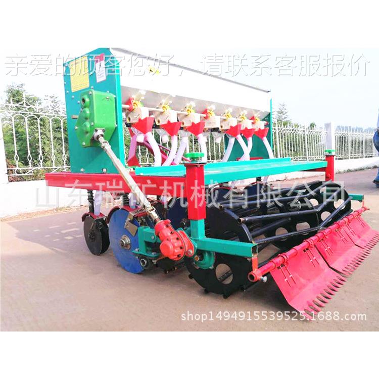 机12蔬菜籽播种机圆盘播小麦播种rk6900大豆高粱行种机