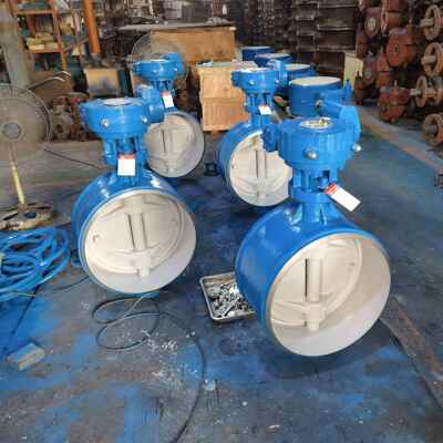 双向压手动焊接蝶阀DS363H-25CDN900DN1000高品质