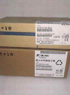 原装富士伺服套装RYH201F5-VV2+GYS101D5-RA2现货 量大价优