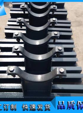 J1-1aT型管托 J2管夹型T型管托 J3加筋焊接型管托 标准HG/T21629