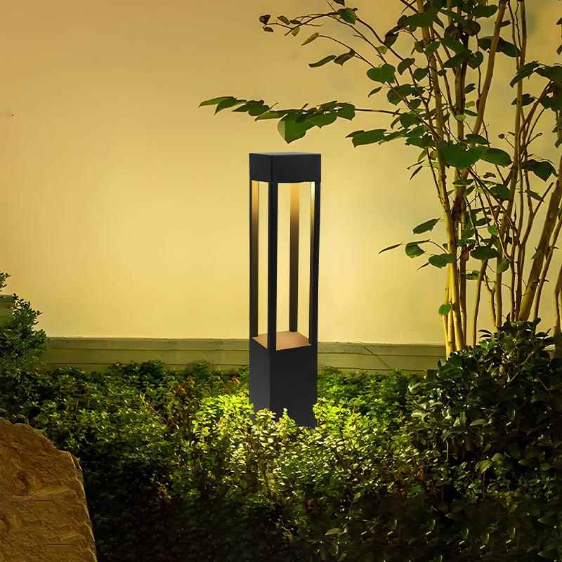 太阳能草坪灯户外防水草地花园景观灯简约现代庭院灯家用别墅路灯