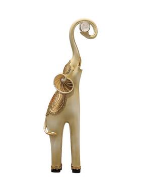 大象玄关壁龛落地摆件轻奢客厅电视柜橱窗创意高档大号艺术装饰品