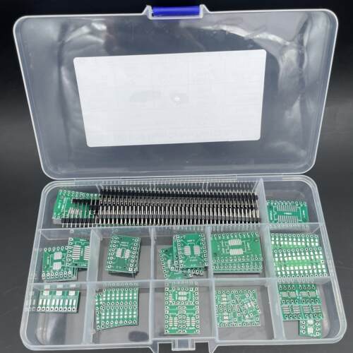 IC转换接板盒贴片转直插PCB板SOP8 SOP10 SOP14SOP16SOP24 S OP28