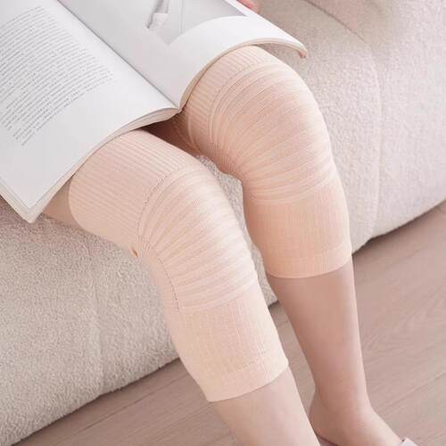 Ultra-thin cotton knee pads for spring and summer, designed