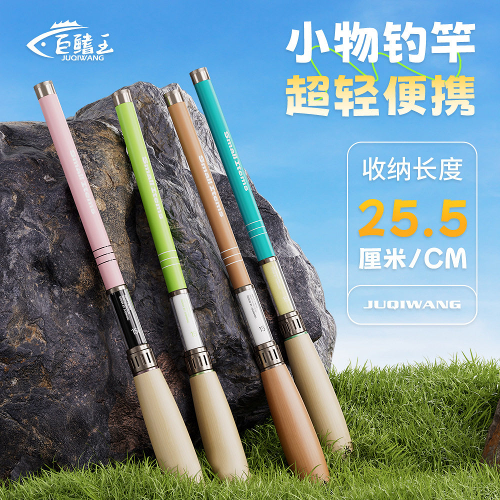 钓鱼竿鱼竿儿童小鱼鳑鲏溪流竿