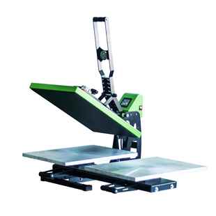 多功能热转印机器AP1801 60cmt恤烫画机磁性半自动双工位烫印