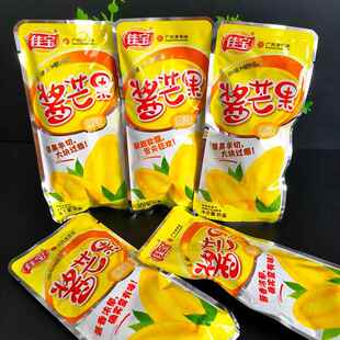 佳宝酱芒果500g九制梅肉散装称重加应子话梅陈皮无花果独立包装小