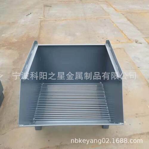 重型屑箱钢管放置运输箱铜棒箱工业卸加厚周转箱铁卸ZDC物料自式