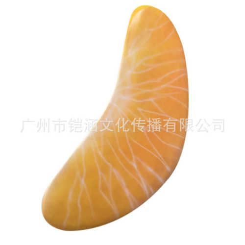 巨型彷真水果草莓模型玻璃钢雕塑摆件园林景观超大桔子香蕉造型