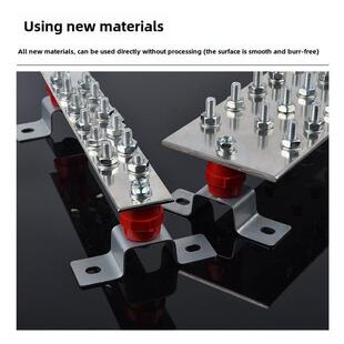 T2铜排排气流排镀锡锌镍铜排T3定制地排机房铜排加工冲压成型