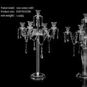 简力约亚克烛台婚庆婚礼烛台摆蜡件餐桌烛台烛样板件房摆家MS 450