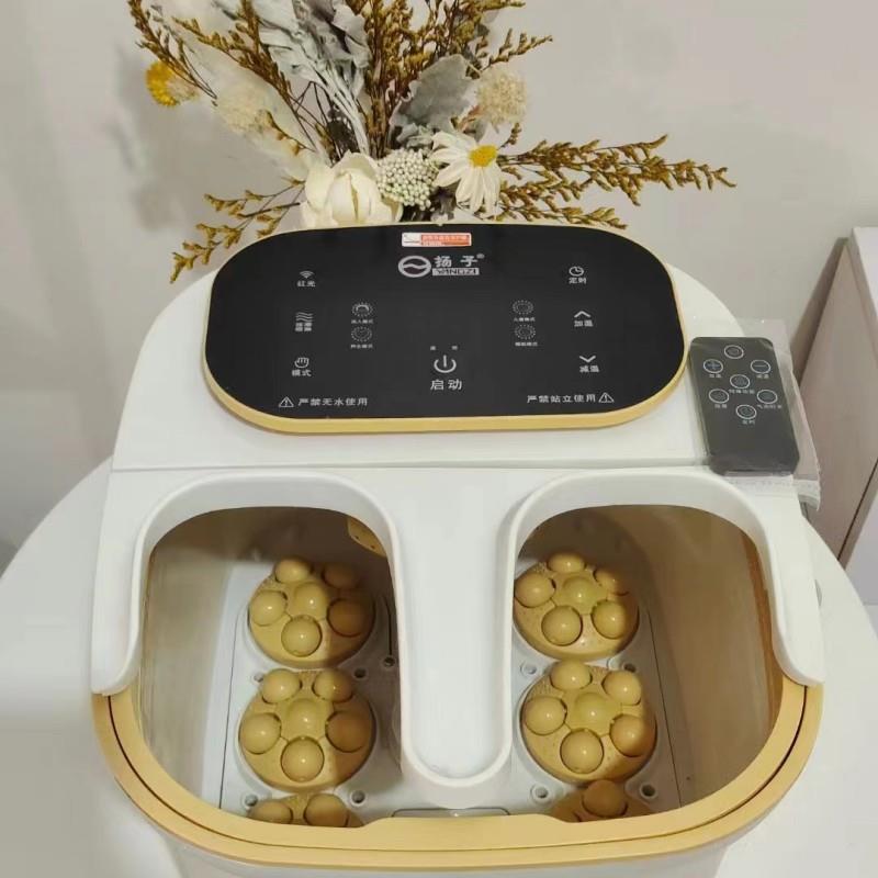 足浴盆深桶加热泡脚桶家用电动按摩温度调节足浴器智能恒温