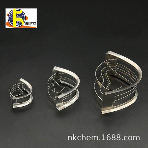 金属25mm 50mm不锈钢拉西环 分离塔洗涤塔江西耐可化工 可定制