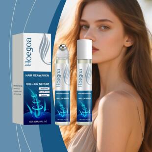 HOEGOA and Mois Roll Refreshing Essence Care Hair Serum