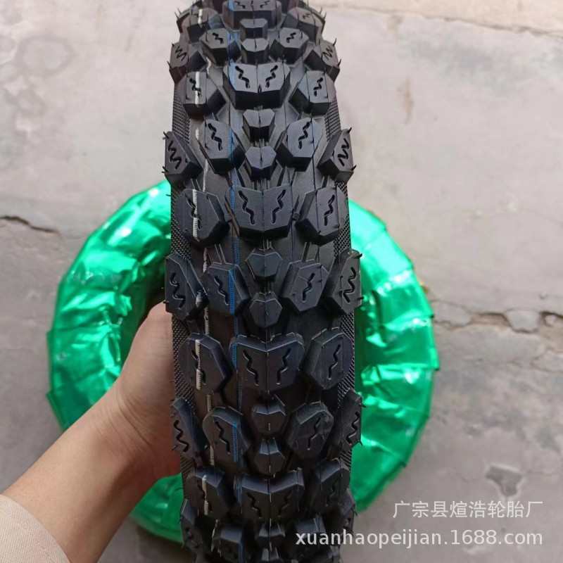 3.00-10防爆胎越野大块花纹  电动车缺气保用轮胎