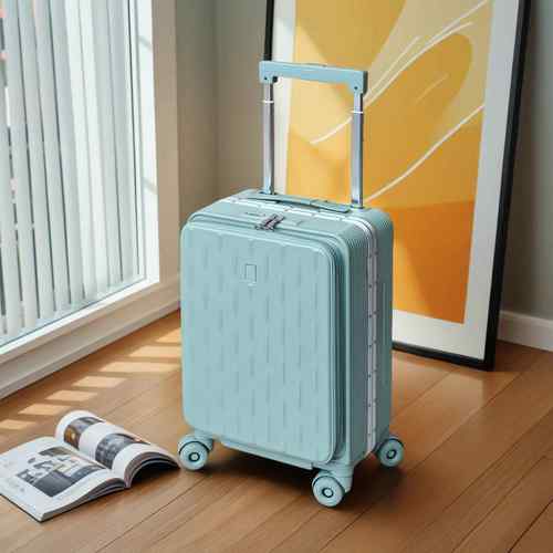 正品成都0发货箱大容4量行李男225新款侧前开 盖旅行箱女2寸拉杆