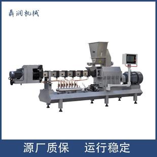 贝壳心面通粉生产线 单螺杆挤膨化机工 斜管意面加压设备