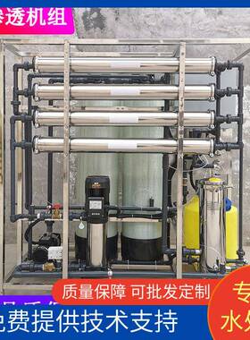 全自动反渗透设备加系统纯净水机器RO设备水处理设备工业用