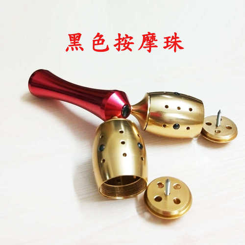 新款磁石艾灸推拿器全身理疗双头按摩艾灸棒便携式多功能刮痧棒