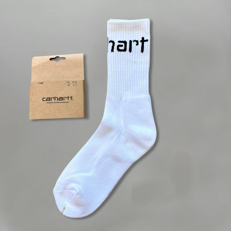 carhartt哈特毛巾运动潮牌打底袜